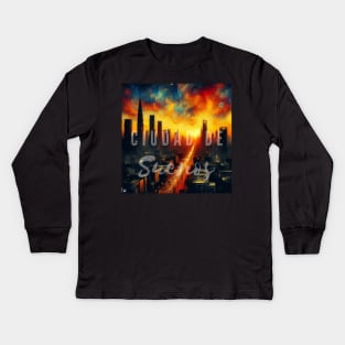 city of dreams Kids Long Sleeve T-Shirt